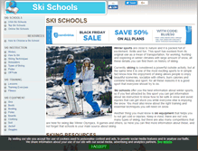 Tablet Screenshot of aboutskischools.com